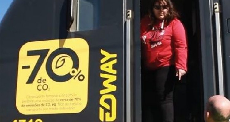 Raquel, a primeira mulher a conduzir comboios...